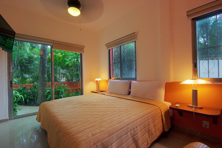 Bedroom of a villa house