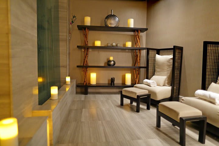 The Spa offers a variety of body and facial treatments