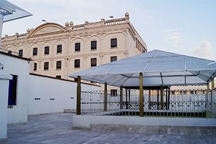 Terraza con vista a la ciudad