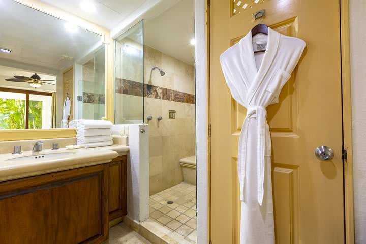 Bathroom in a suite with two bedrooms