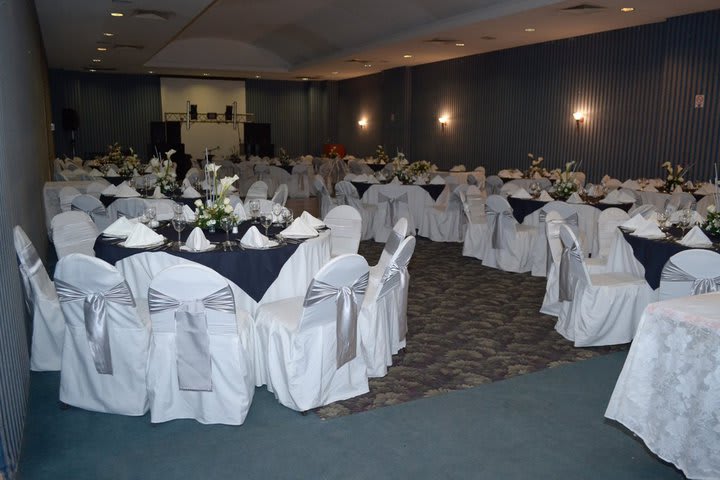 Salón de eventos en el hotel Comfort Inn en Veracruz