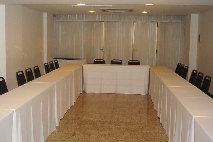 U-shape set up in a meeting room at the Saint Peter