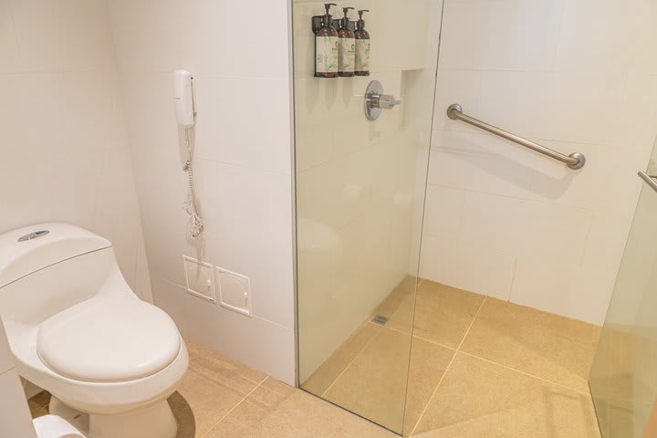 Baño privado de una habitación