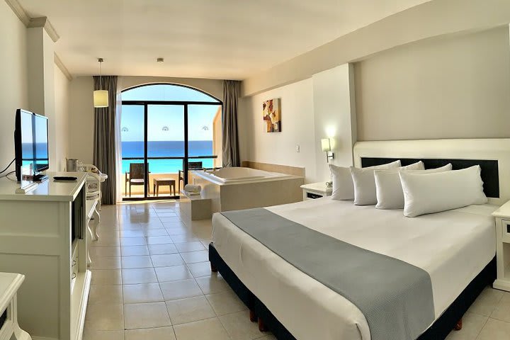 Club room with ocean view