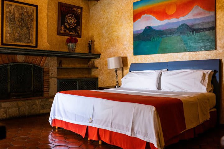 Xochicalco guest room