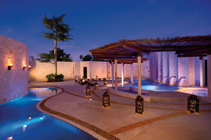 Exterior area of the Spa