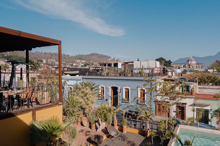 Restaurante en la terraza