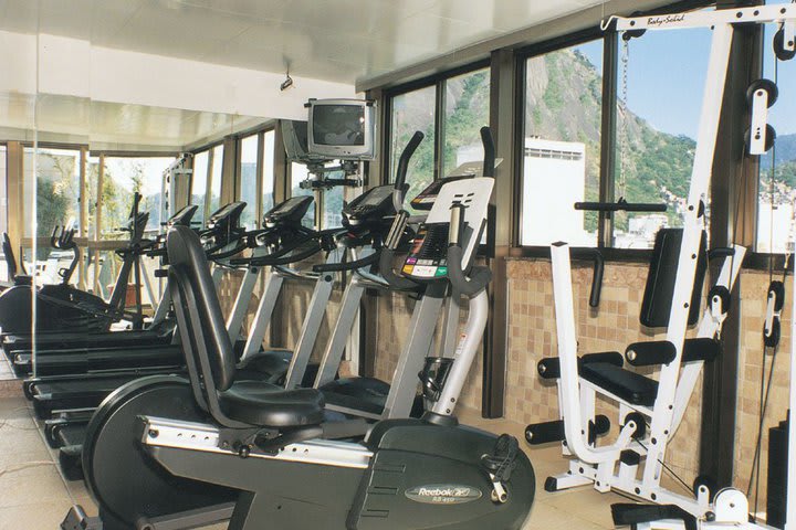 Gimnasio del hotel Mar Palace, Río de Janeiro