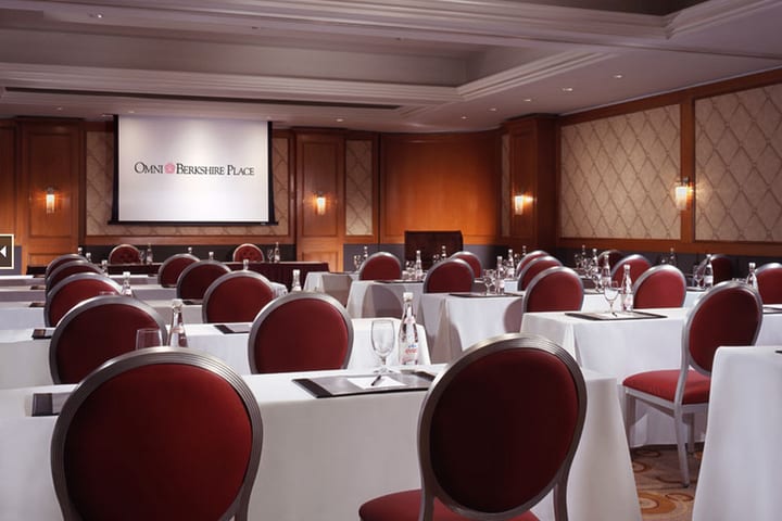 En el Omni Berkshire Place hay varios salones de eventos