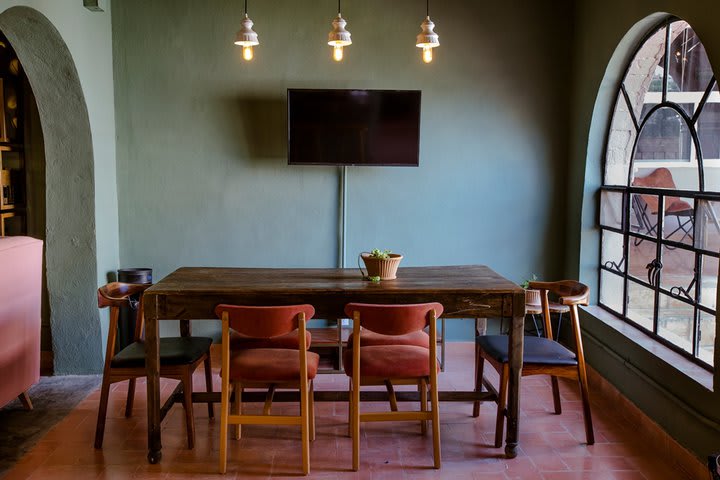 Community dining area