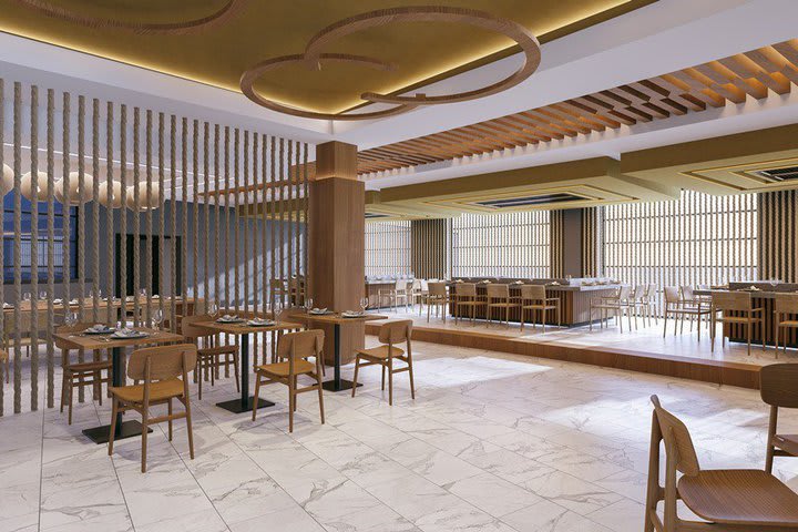 NOKYO restaurant (computer-generated image)