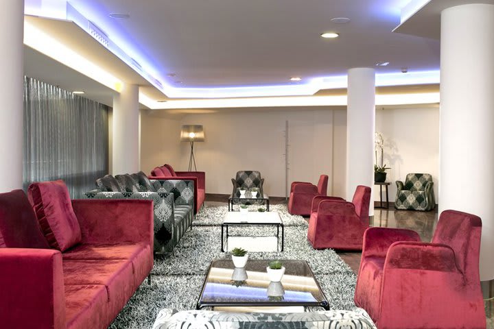 Lobby del hotel en Madrid, Exe Moncloa