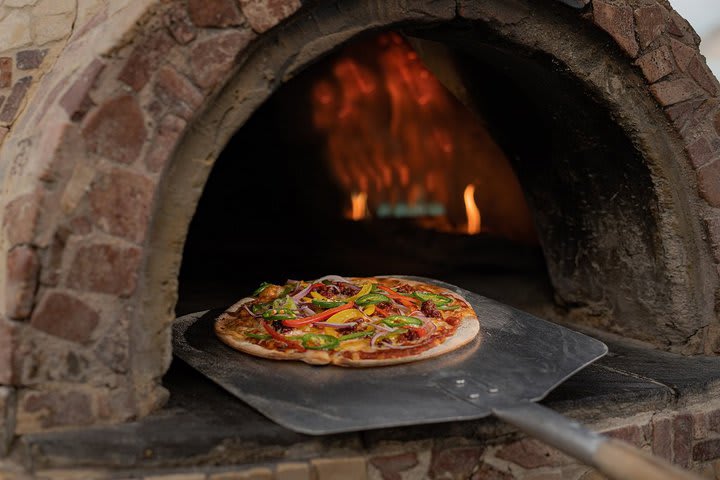 Horno en el restaurante La Pergola