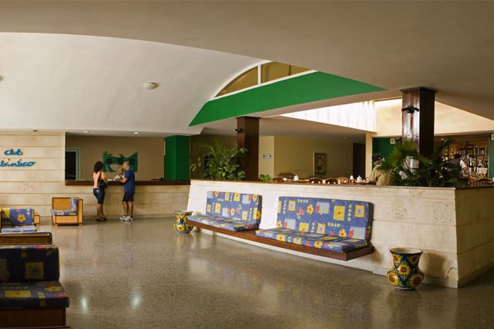 Recepción del hotel