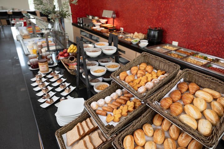 Montaje de un desayuno