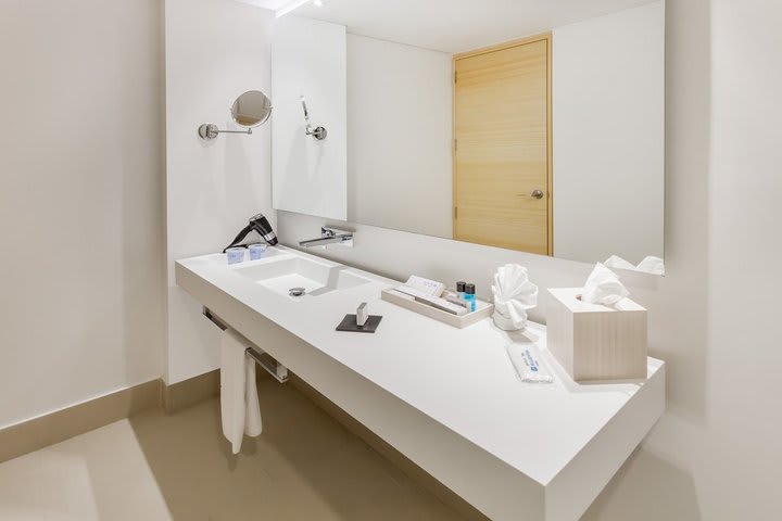 Baño de una habitación estándar