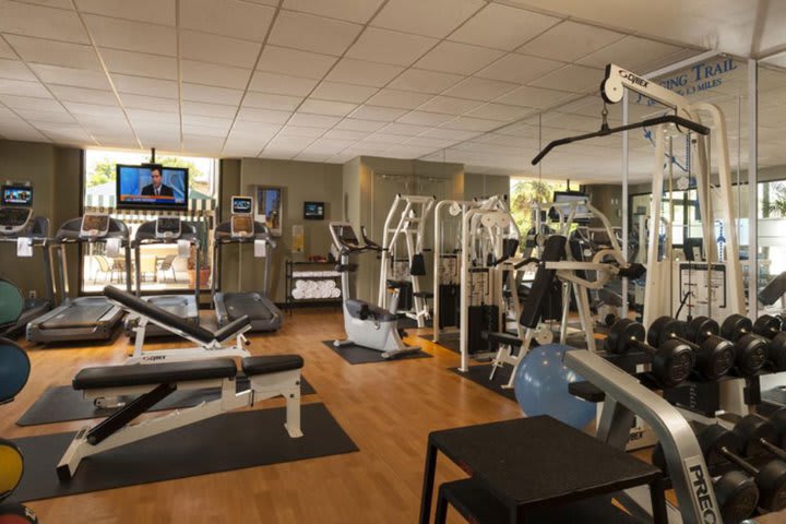 El hotel Omni de San Antonio tiene un gimnasio equipado