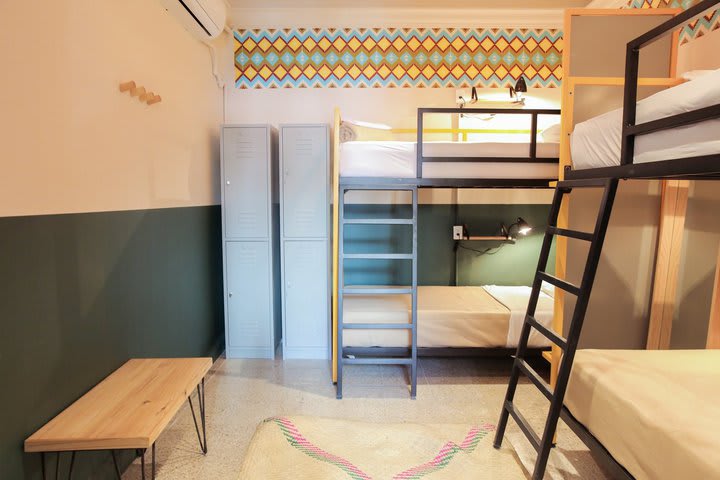 Dormitorio de 4 camas