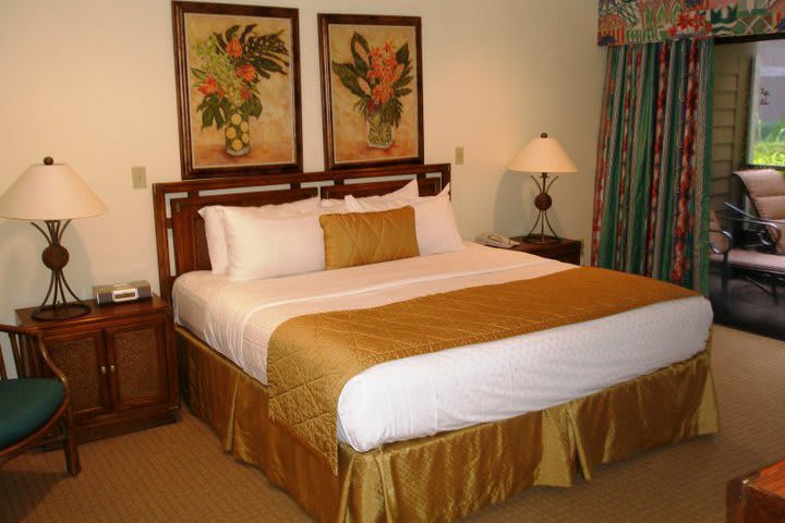 The villas at the Polynesian Isles Resort have one or two bedrooms
