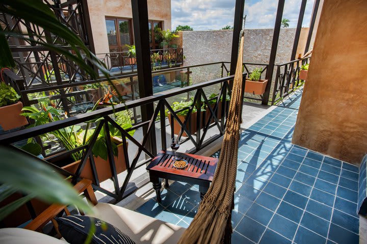 Balcony of a king suite