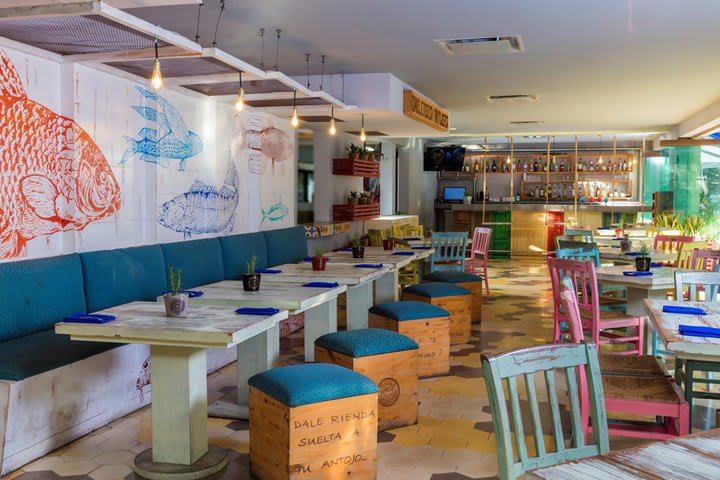 Interior del restaurante