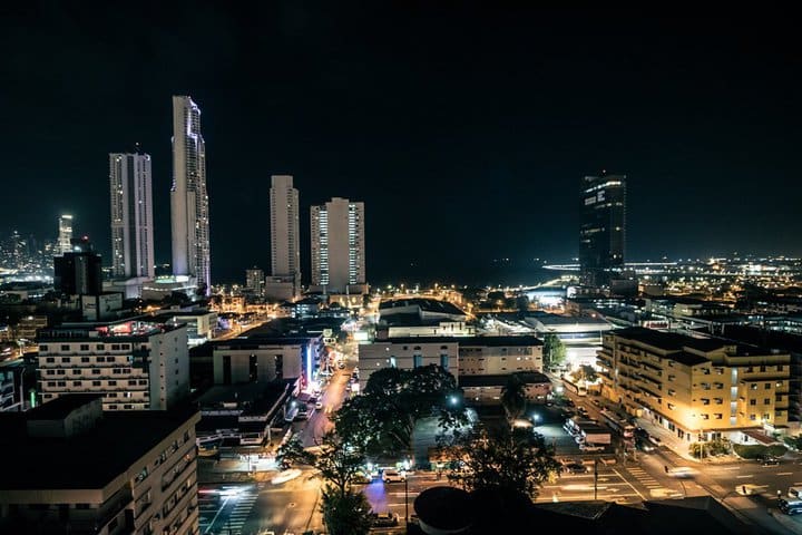 Vista de la ciudad desde el hotel