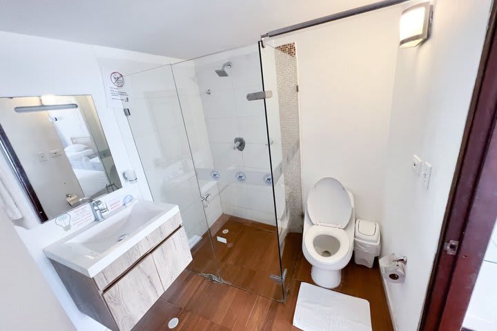 Baño privado de un apartamento