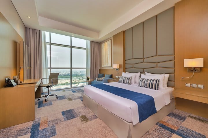 Family Room (Two Connected) with free access to the hotels' private beach at Palm - Jumeirah