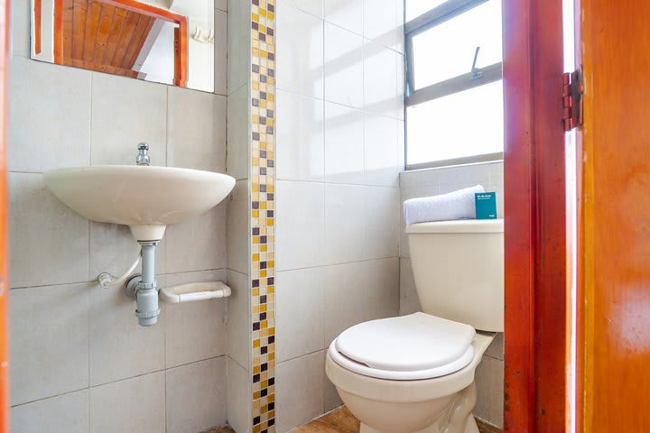 Interior de un baño