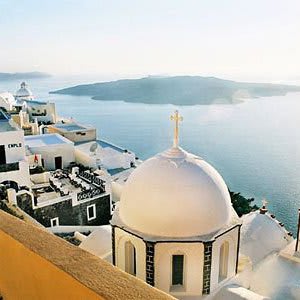 Santorini Reflexions Volcano