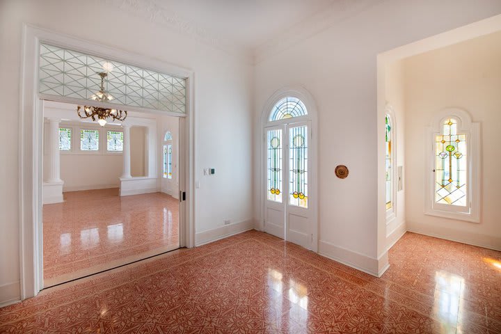 Interior de un salón de eventos