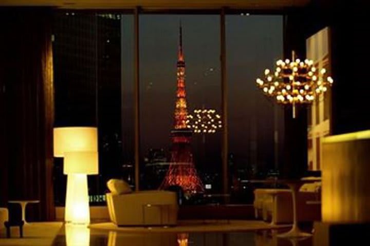 Vista a la Torre de Tokio desde el hotel Mitsui Garden Ginza Premier