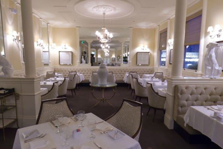 El restaurante del Hotel Majestic ofrece platillos italianos