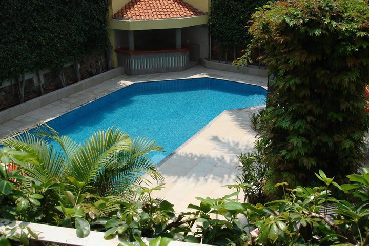 Quinta del Gobernador has an outdoor pool