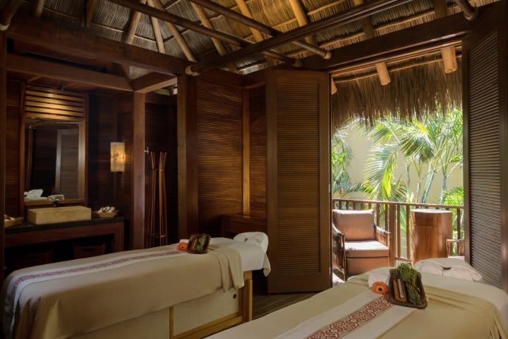 Treatment room in the Spa