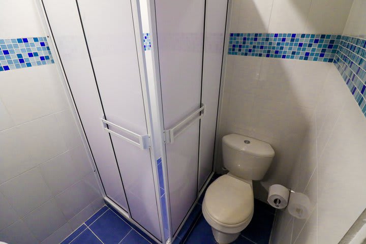 Interior de un baño