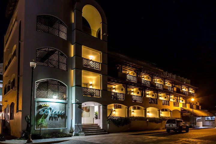 Hotel at night