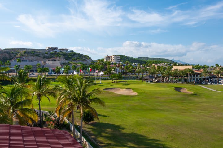 Vista del campo de golf