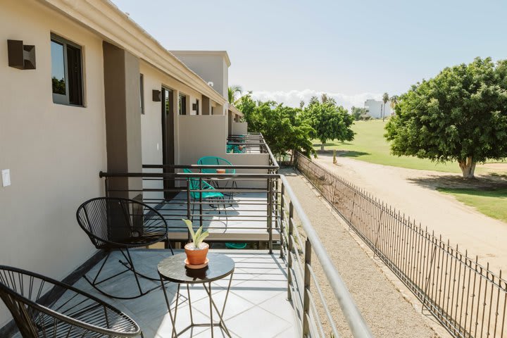 Balcony of a room