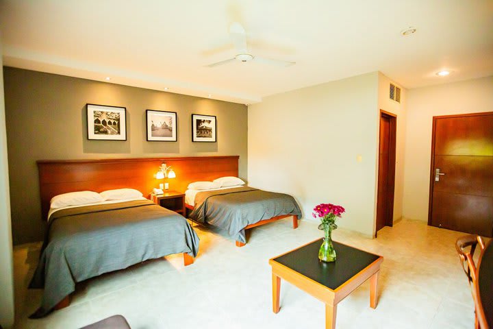 Executive guest room with two beds