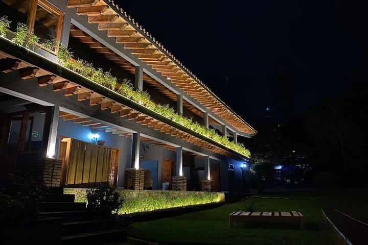 Hotel at night