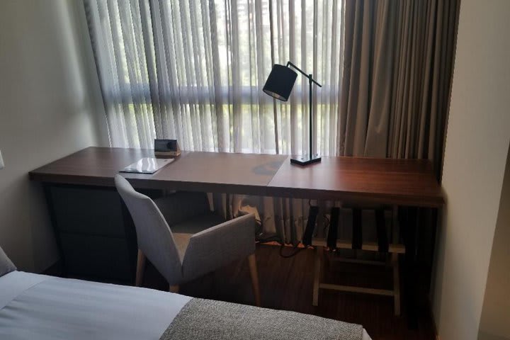 Work desk in a room